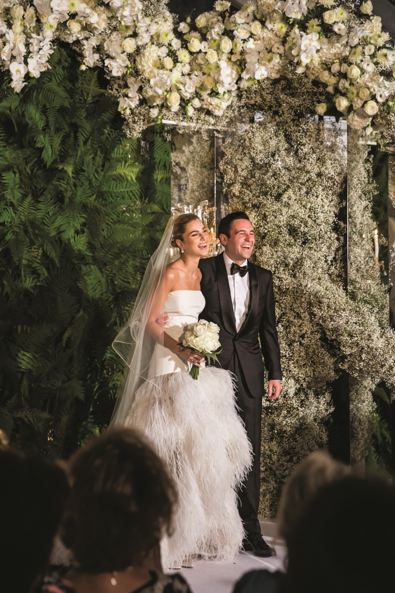 Nazlı Kayı ve Hacı Sabancı'nın Nikah Töreni