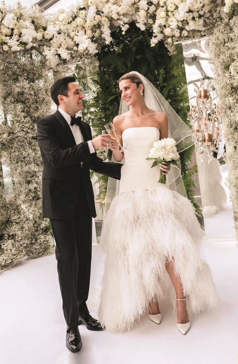 Nazlı Kayı ve Hacı Sabancı'nın Nikah Töreni