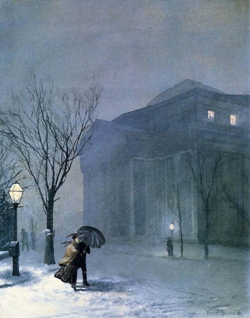 Kış Mevsimini En İyi Yansıtan Tablolar