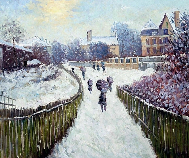 Kış Mevsimini En İyi Yansıtan Tablolar