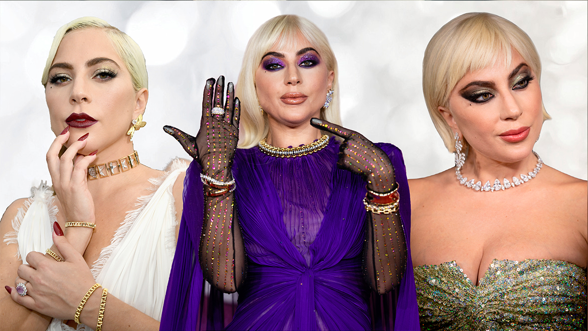 Lady Gaga'nın Kırmızı Halı Mücevherleri