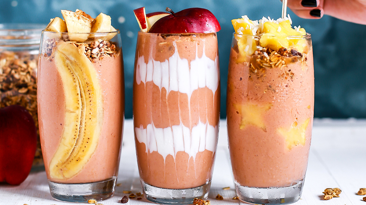 Kış Meyveleriyle Hazırlanan Sağlıklı Kokteyller