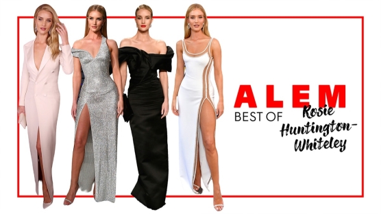 Rosie Huntington-Whiteley'in En İyi 10 Kırmızı Halı Stili