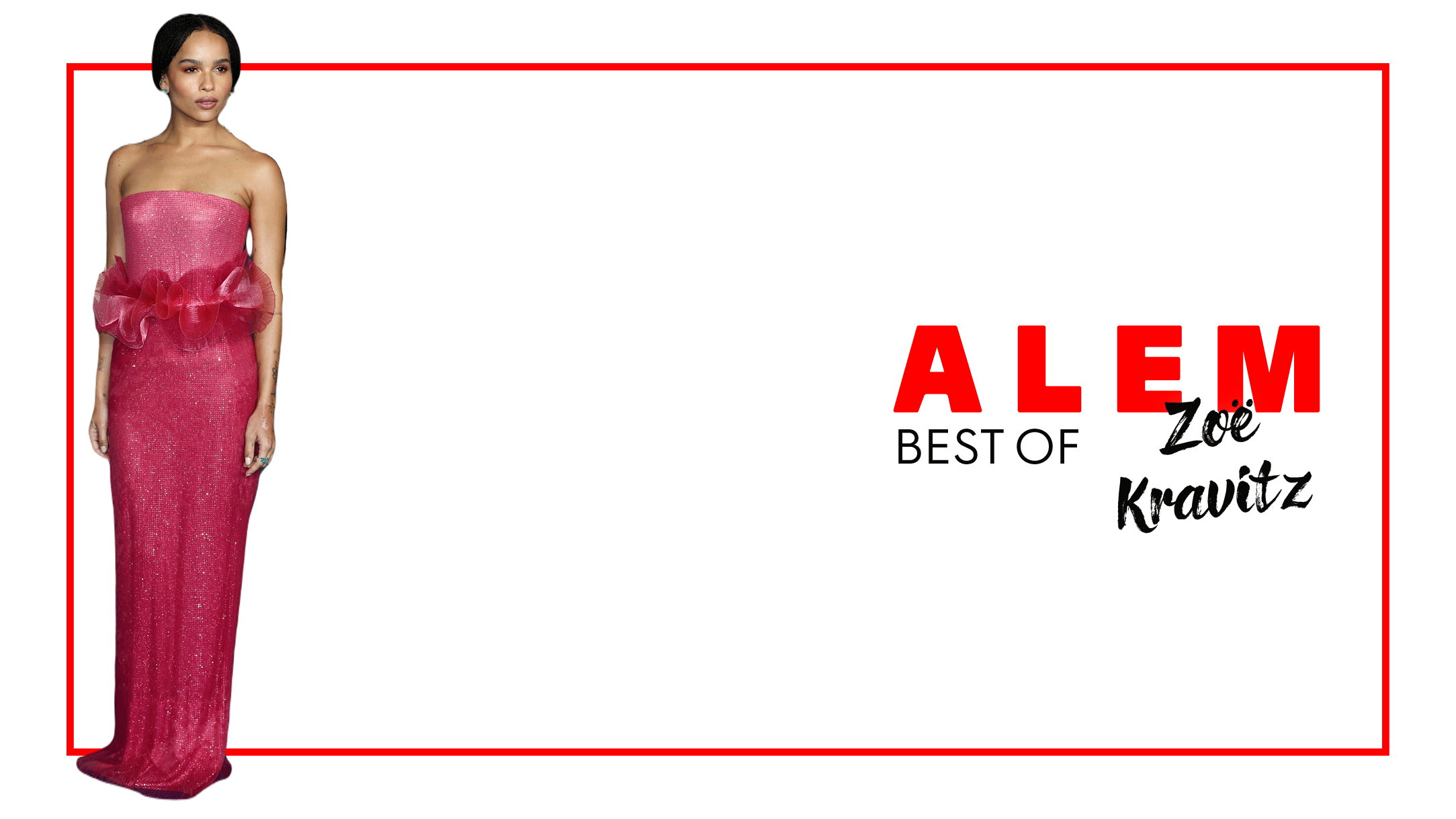 Zoe Kravitz'in En İyi 10 Kırmızı Halı Stili