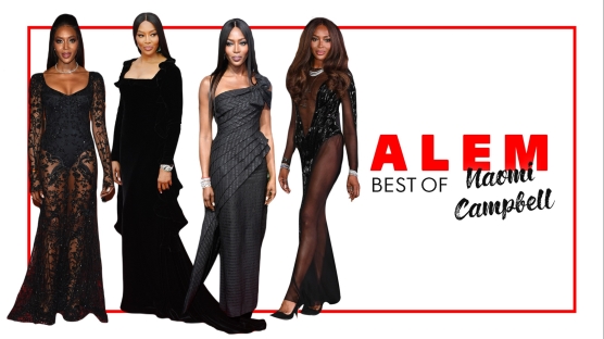 Naomi Campbell'ın En İyi 10 Kırmızı Halı Stili