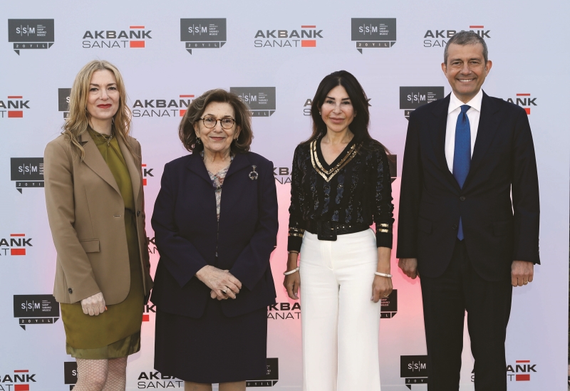 David Hockney'nin Türkiye'deki İlk Sergisinin Açılışı Yapıldı