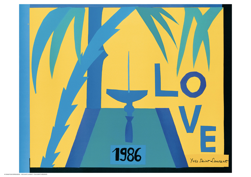 Yves Saint Laurent'in Marakeş Tutkusu “Love” Sergisinde