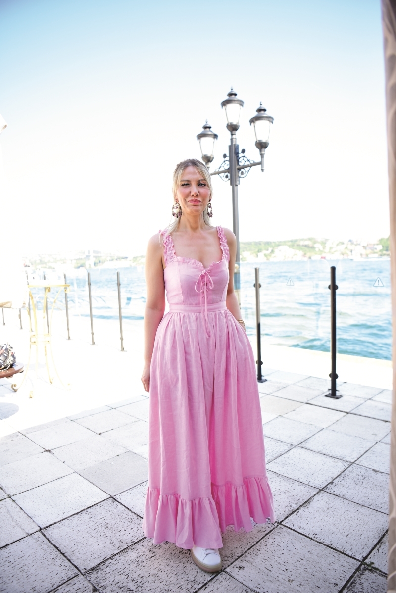 Nur Karaata Uğurlu'nun Çırağan Sarayı'nda Yeni Koleksiyon Daveti