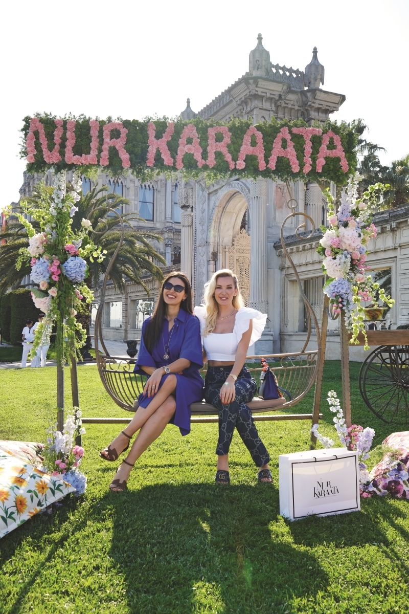 Nur Karaata Uğurlu'nun Çırağan Sarayı'nda Yeni Koleksiyon Daveti