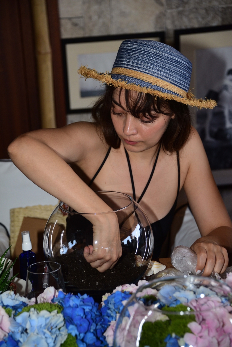 ALEM Summer Weekend / MINI ile BIG LOVE Terrarium Workshop