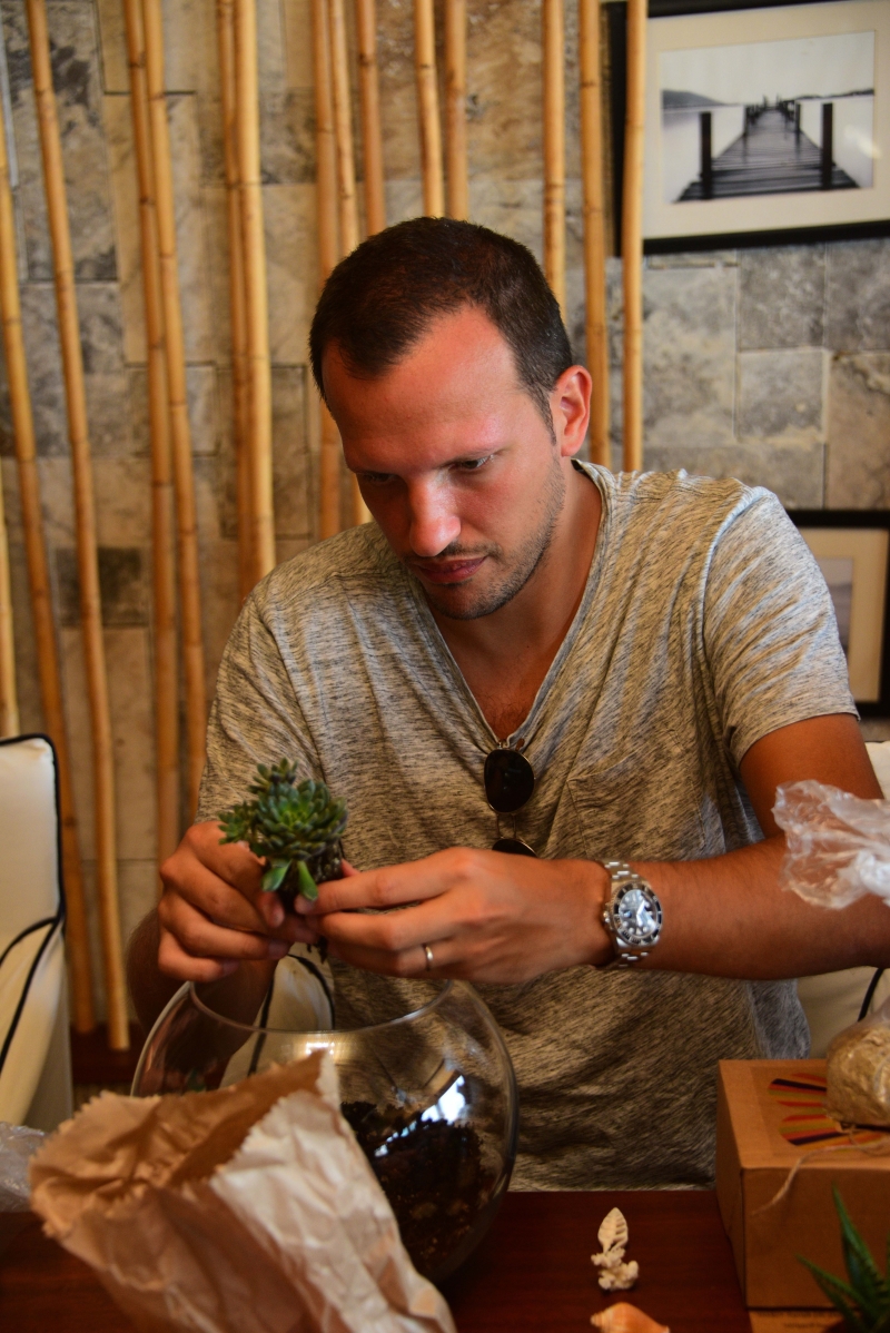 ALEM Summer Weekend / MINI ile BIG LOVE Terrarium Workshop