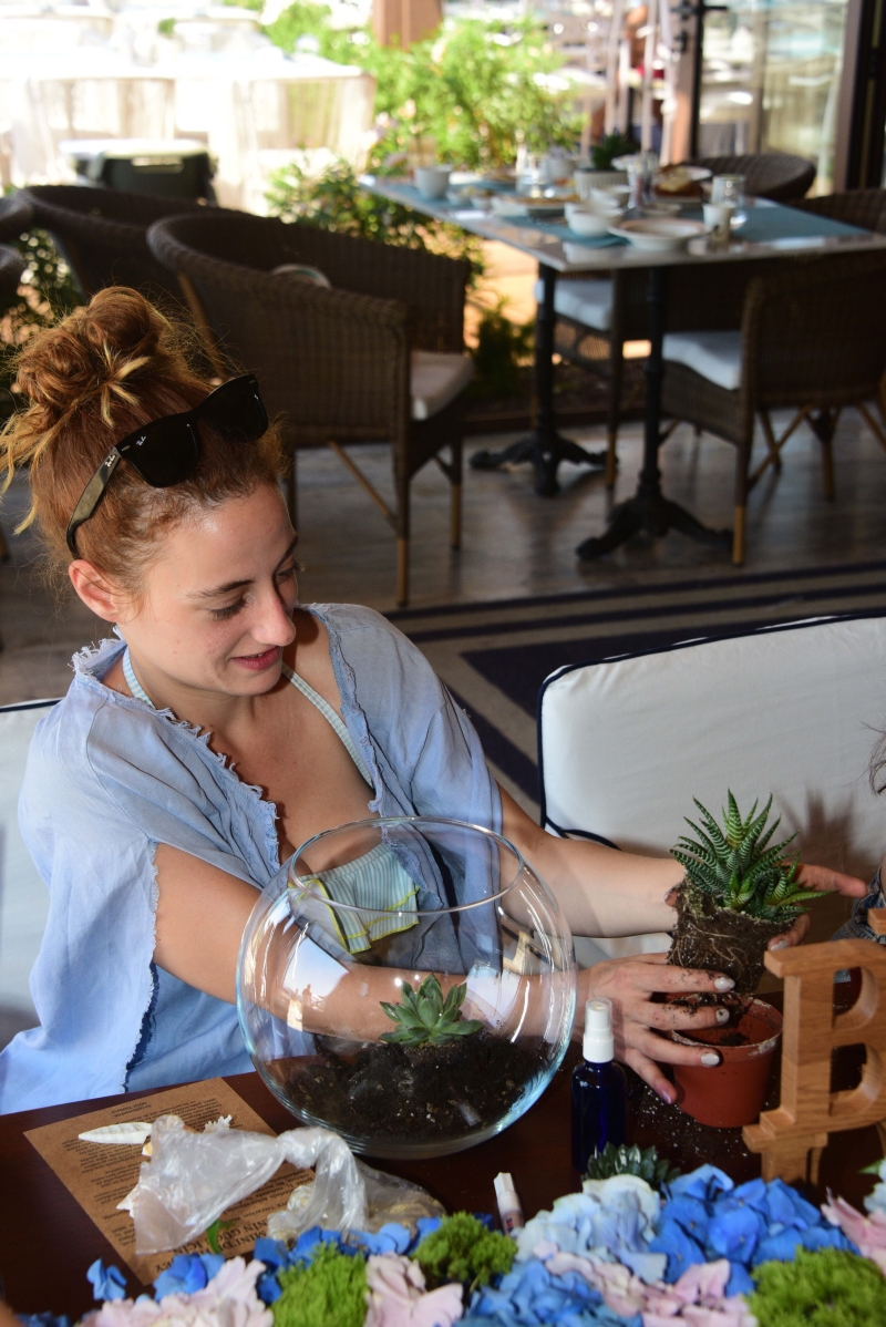 ALEM Summer Weekend / MINI ile BIG LOVE Terrarium Workshop