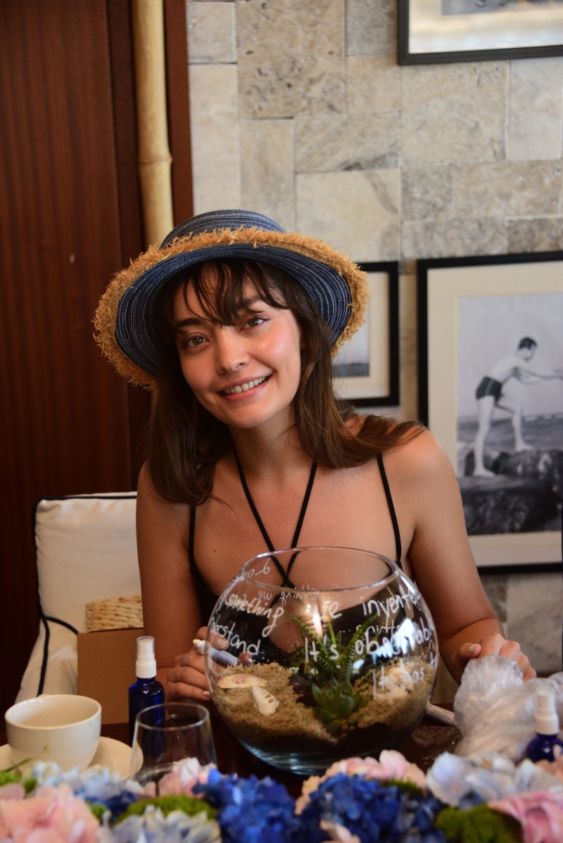 ALEM Summer Weekend / MINI ile BIG LOVE Terrarium Workshop