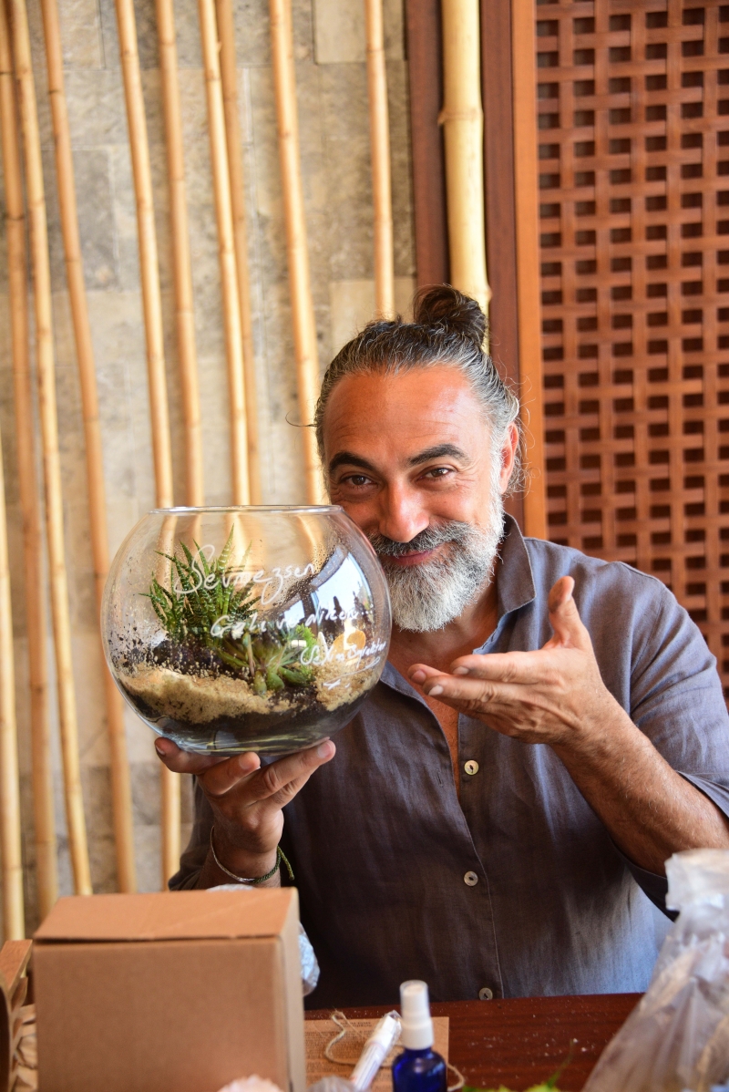 ALEM Summer Weekend / MINI ile BIG LOVE Terrarium Workshop