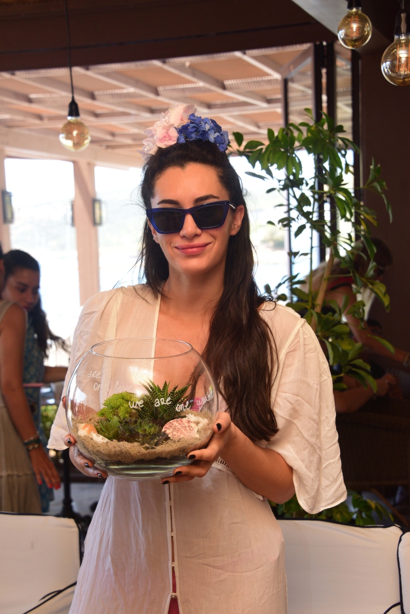 ALEM Summer Weekend / MINI ile BIG LOVE Terrarium Workshop