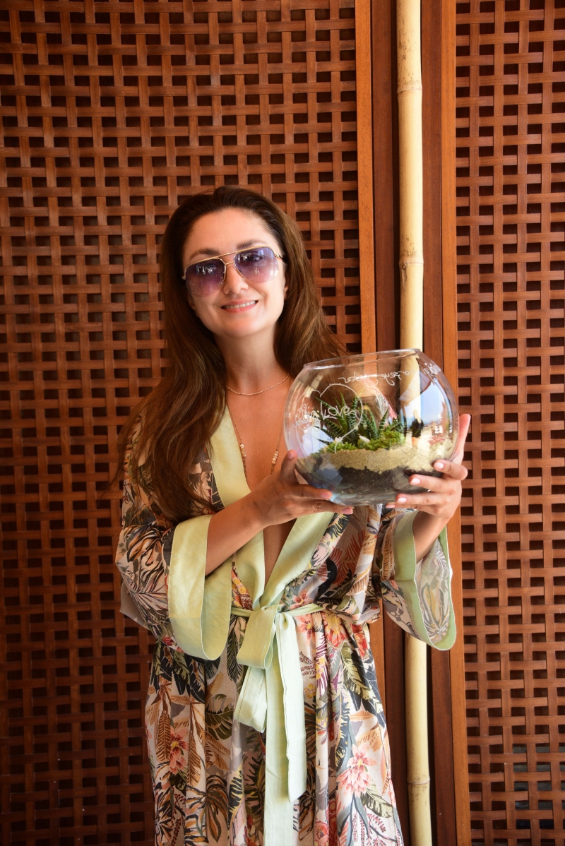 ALEM Summer Weekend / MINI ile BIG LOVE Terrarium Workshop