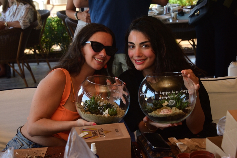 ALEM Summer Weekend / MINI ile BIG LOVE Terrarium Workshop