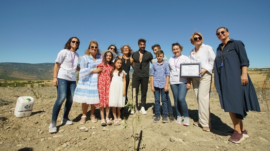 TOÇEV ve Yves Rocher Vakfı'ndan PAYAM Ekolojik Badem Köyü Projesi
