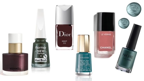 Sonbahar/Kış Sezonunun En Güzel Oje Renkleri