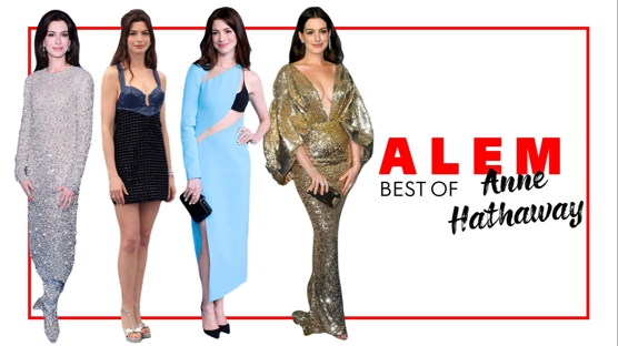 Anne Hathaway'in En İyi 10 Kırmızı Halı Stili