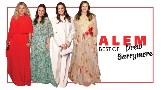 Drew Barrymore'un En İyi 10 Kırmızı Halı Stili