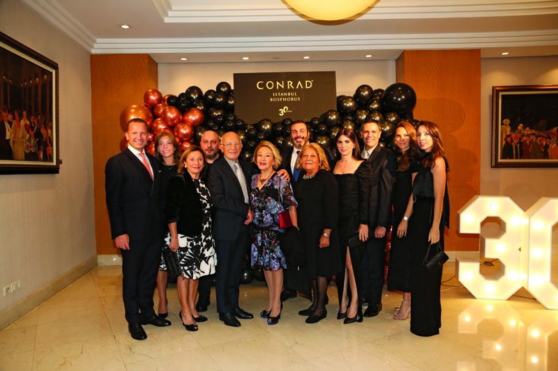Conrad Istanbul Bosphorus'un 30. Yıl Daveti