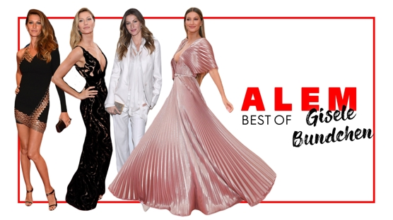 Gisele Bundchen'ın En İyi 10 Kırmızı Halı Stili