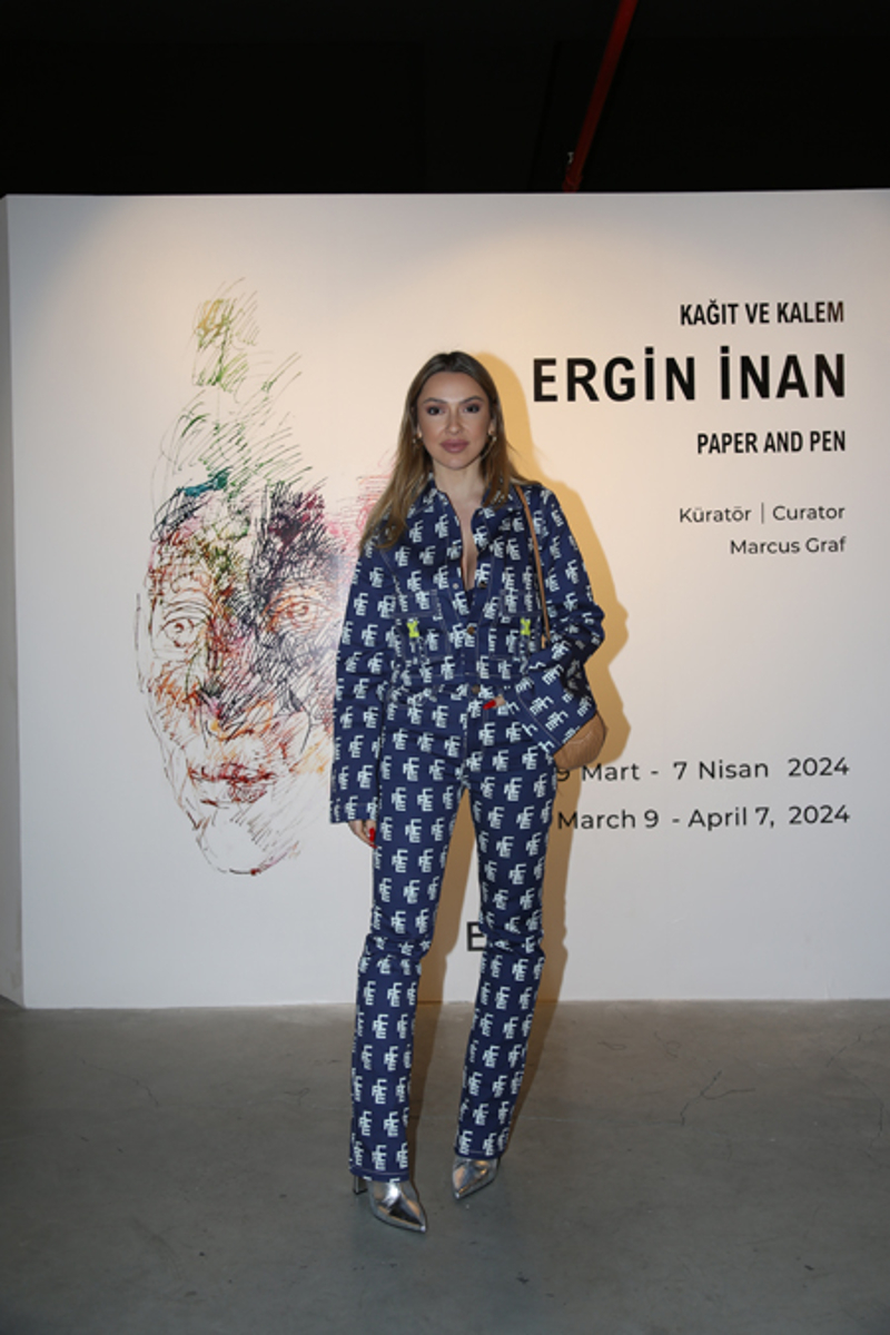 Ergin İnan'ın “Kağıt ve Kalem” Sergisi Daveti