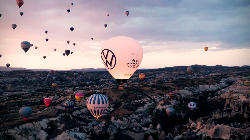 Volkswagen Golf'ün 50. Yılı Kutlaması