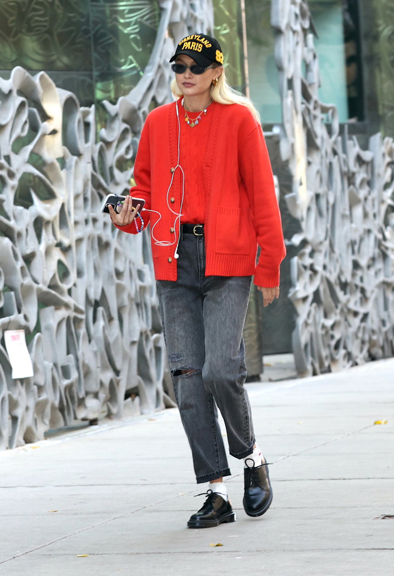 Gigi Hadid'in İlham Veren Sonbahar Kombinleri