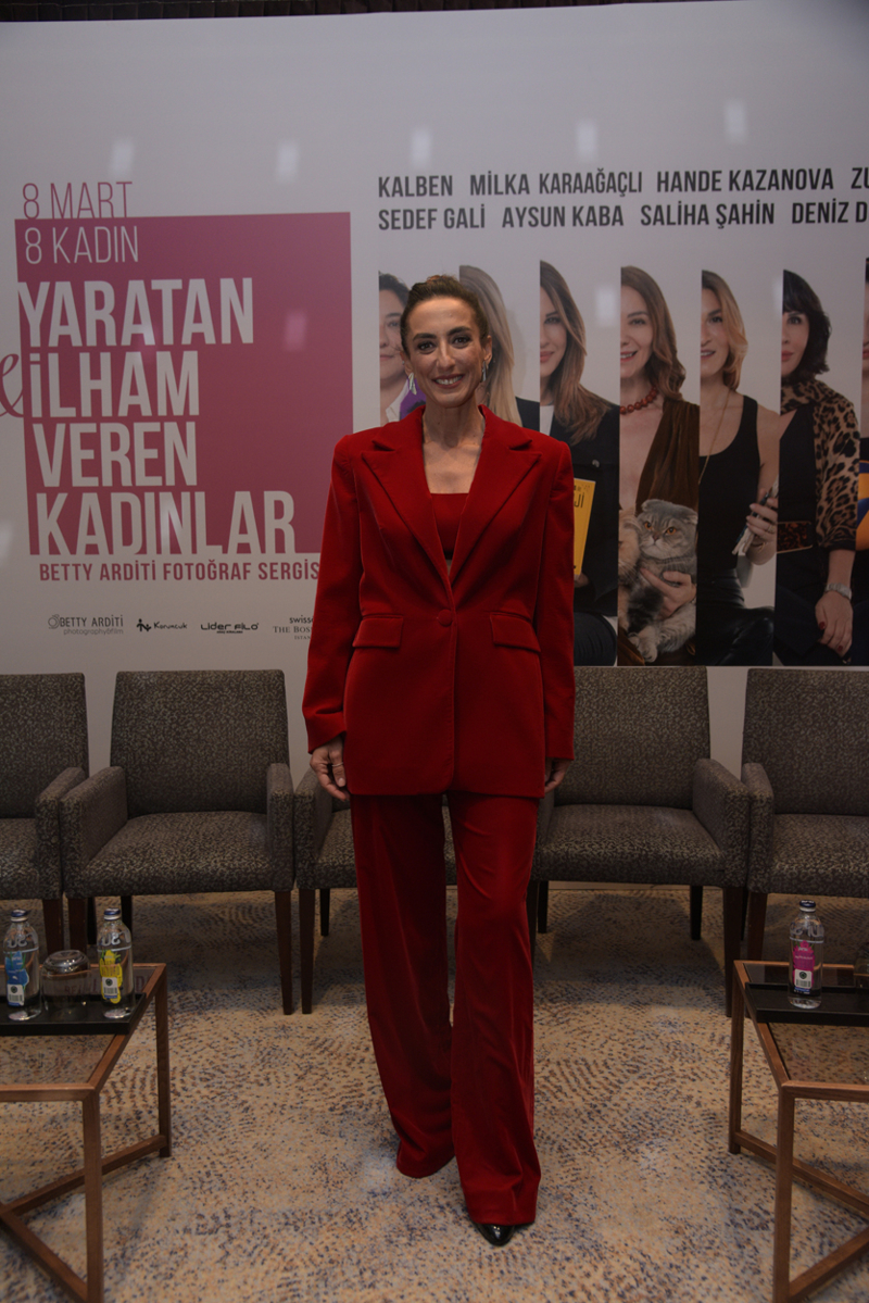 Betty Arditi'den “Yaratan ve İlham Veren Kadınlar” Projesi
