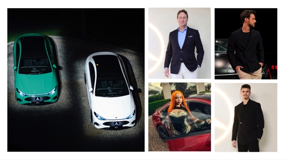 Mercedes-Benz Yeni CLA'yı Roma'da Tanıttı
