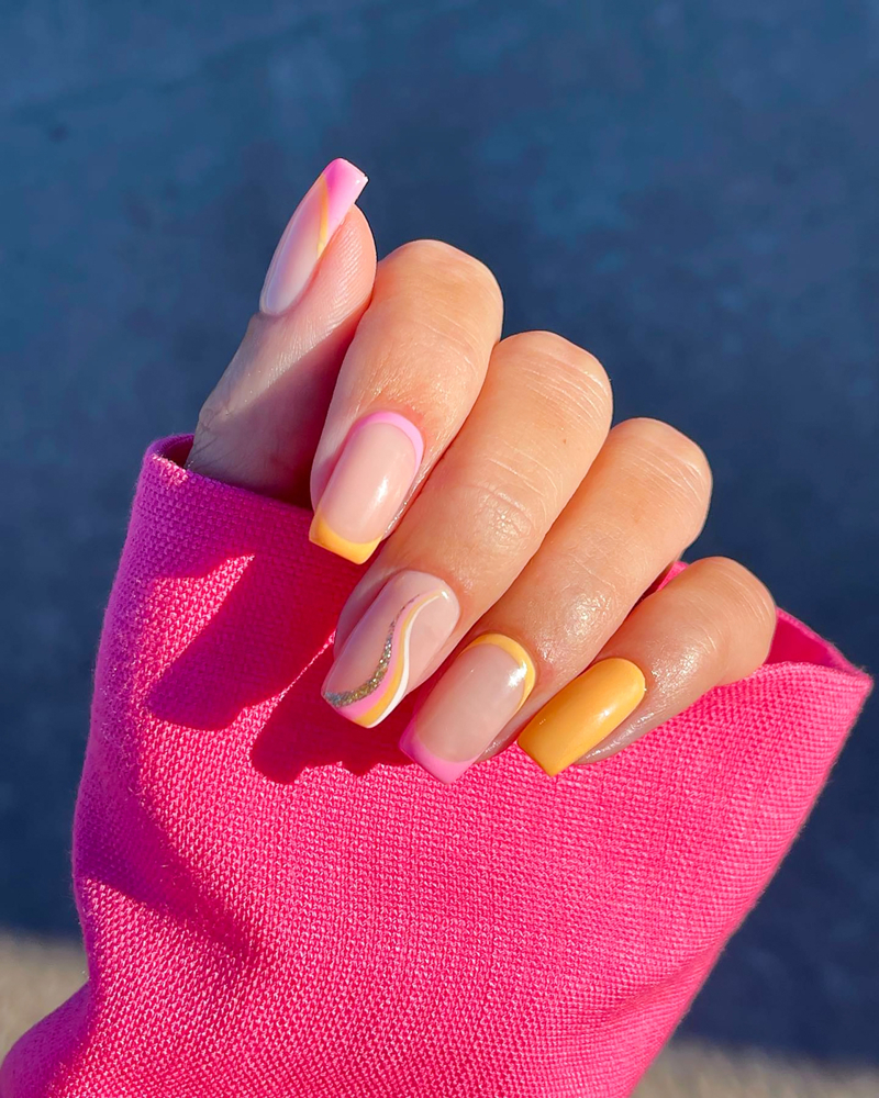 Yaza Renk Katacak Nail Art Modelleri