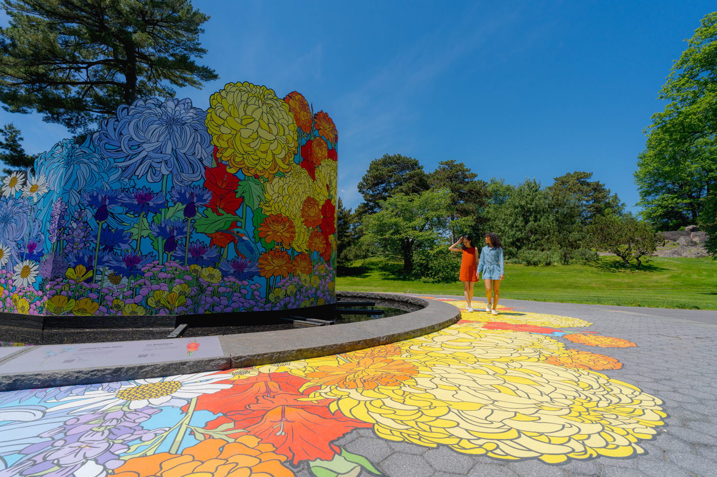 Van Gogh'un Çiçekleri New York'ta Çay Saatiyle Buluşuyor