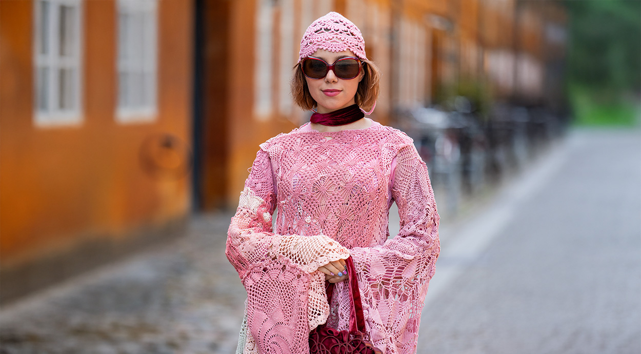 Kopenhag Moda Haftası'ndan Tığ İşi Stiller