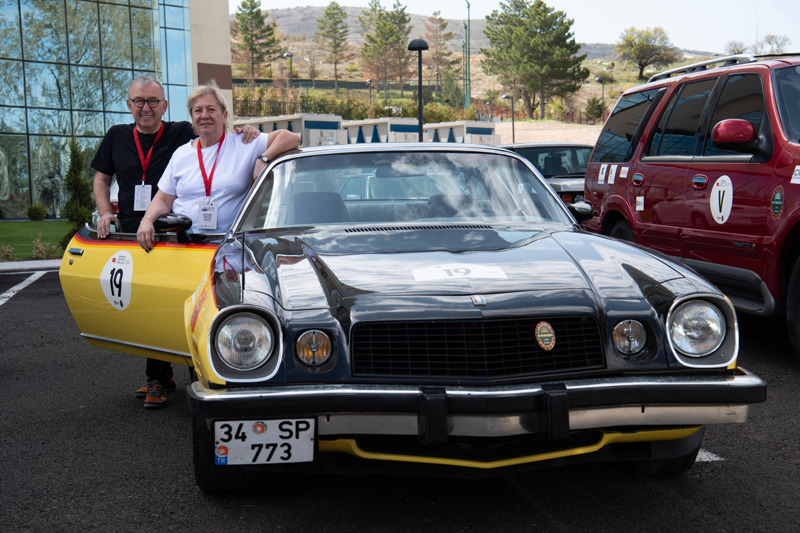 Klasik Otomobil Kulübü Bahar Rallisi Kapadokya'da