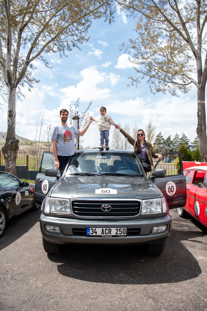 Klasik Otomobil Kulübü Bahar Rallisi Kapadokya'da